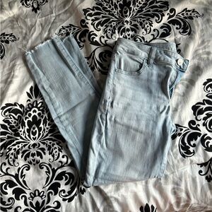 American Eagle cropped ankle jeggings size 8
